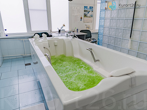 Санаторий «Машук», Пятигорск. Ванное отделение